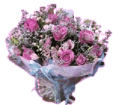 Sympathy hand-tied bouquet